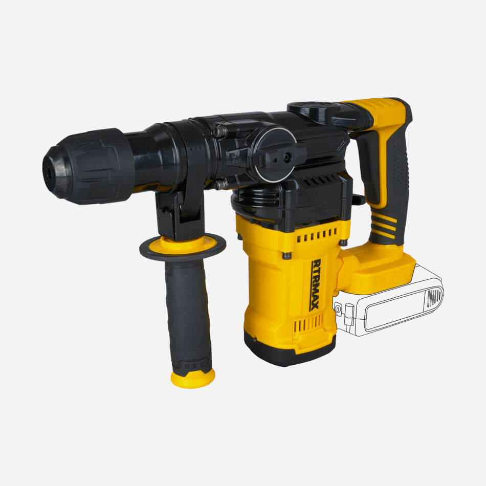 RTRMAX X-LION RTX2098B AKÜLÜ KIRICI-DELICI KÖMÜRSÜZ 4.5 JUL 26 MM *AKÜSÜZ*